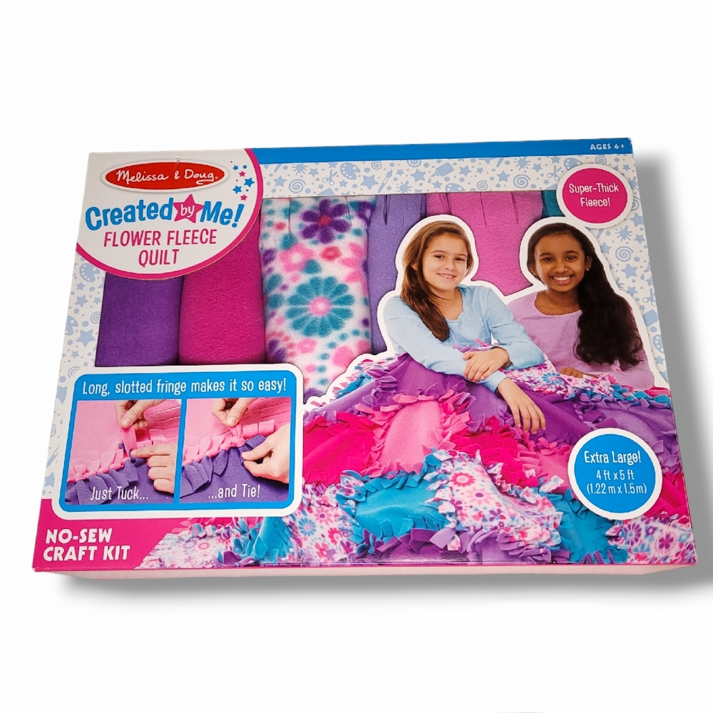 Melissa & Doug Fleece Quilt Making Kit